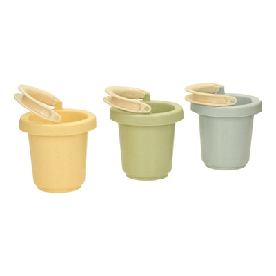 Seaux de bain Lobbes pastel, 3 pcs.
