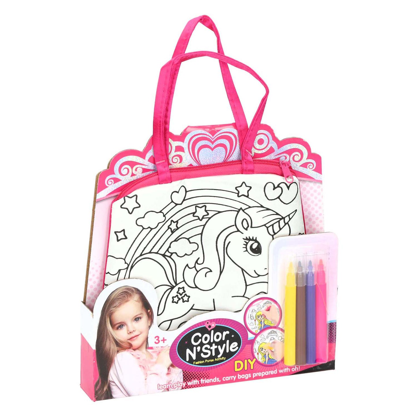 Lobbes colorie ton propre sac licorne