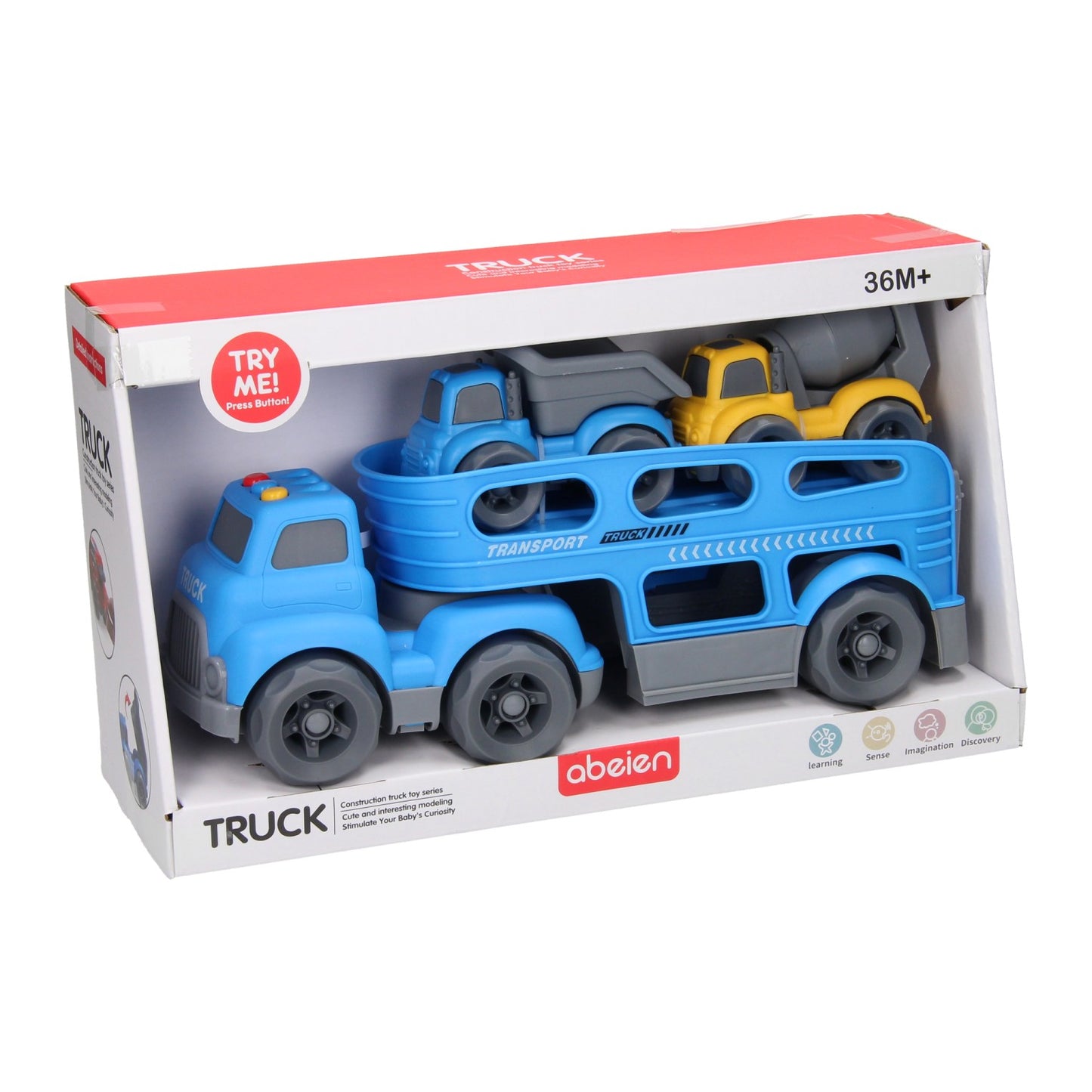 Transporter de travail véhicules avec du son - bleu