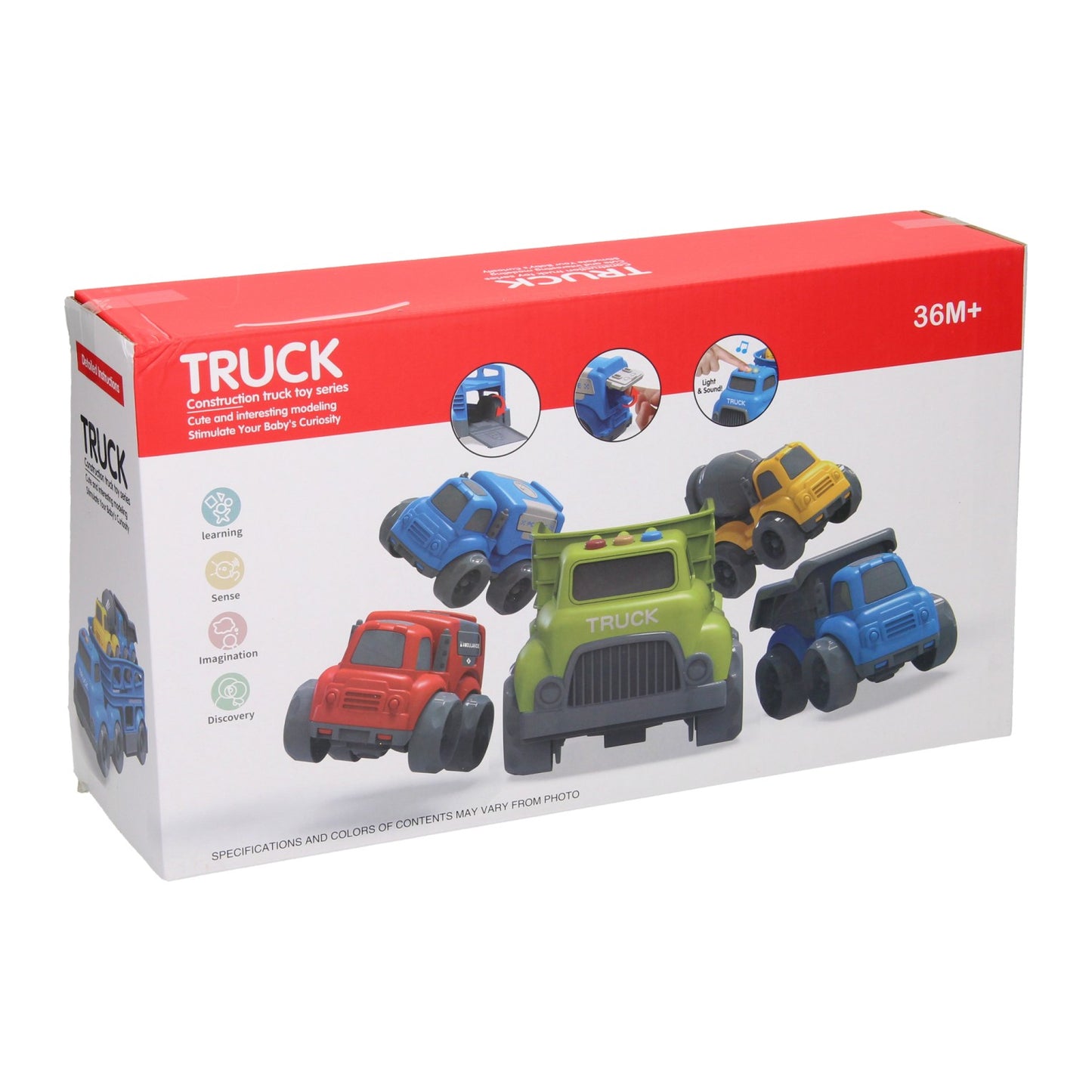 Transporter de travail véhicules avec du son - bleu