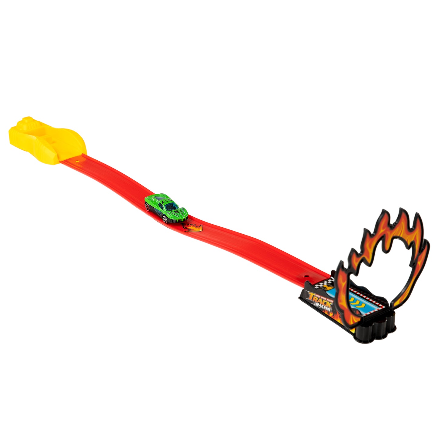 Kit de lancement de voiture avec rampe et anneau de feu
