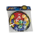 Cible de fléchettes Mega Velcro, 8 balles - afbeelding 2