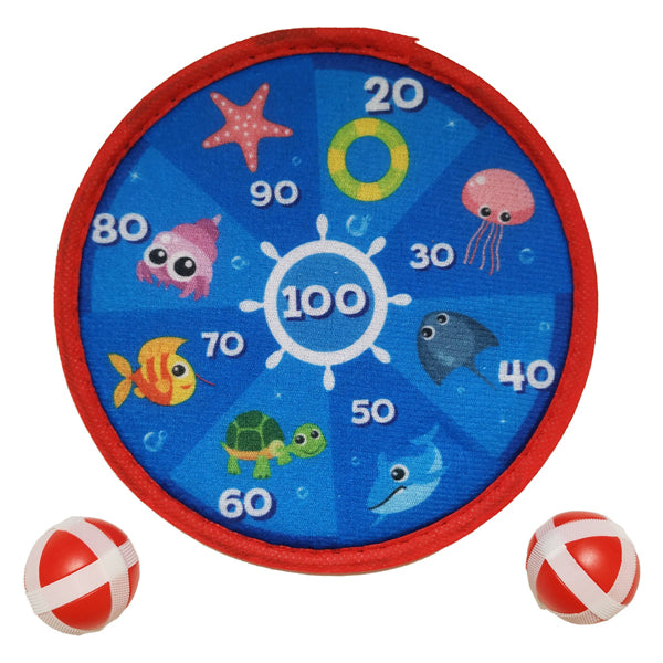 Dartboard velcro petit monde sous-marin