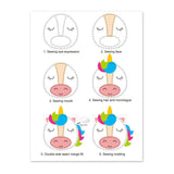 Kit de bricolage licorne Lobbes - afbeelding 2