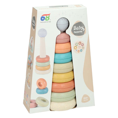 Baby Stack Tower Pastel