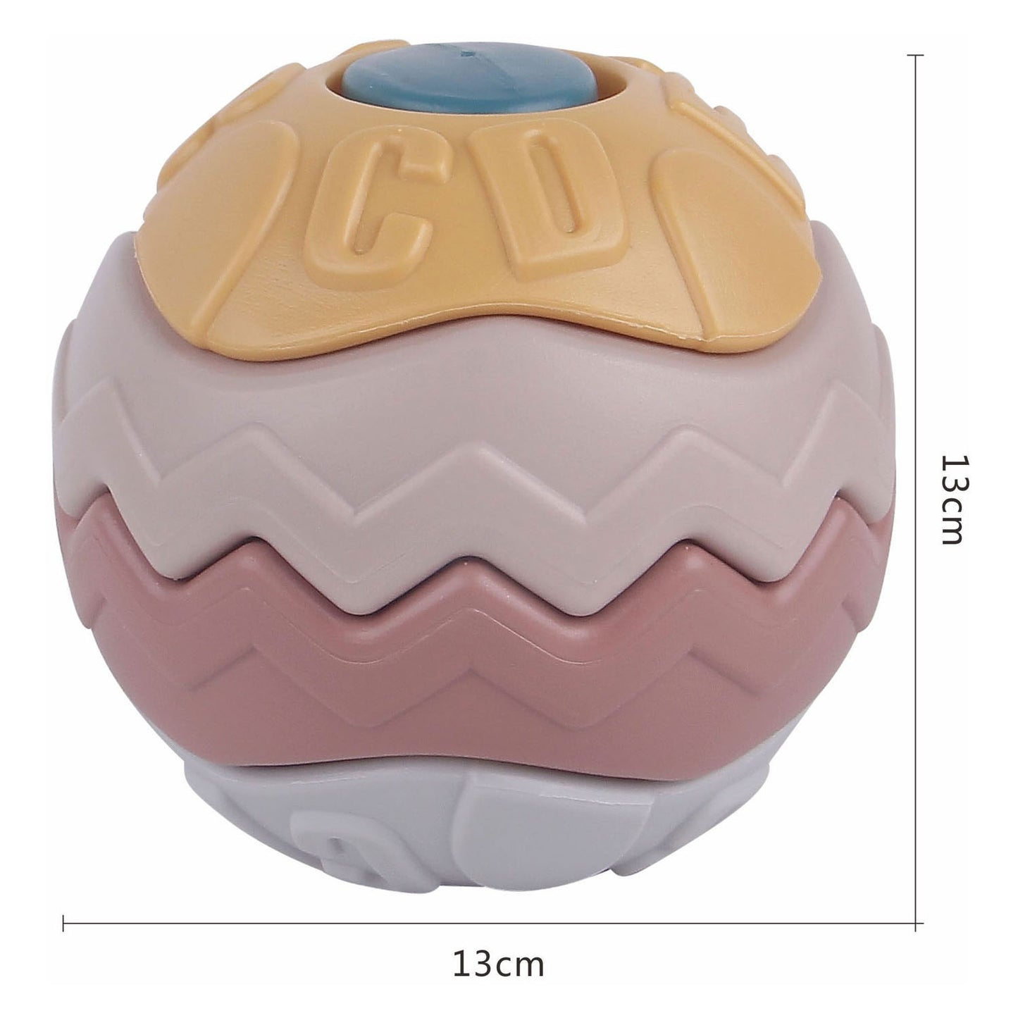 Baby Puzzle Ball Pastel