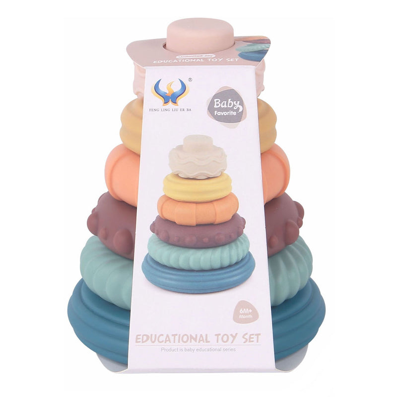Baby Stack Tower Pastel