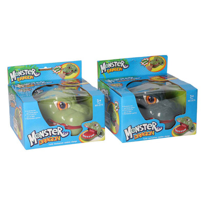 Jeu de morsure de dragon monstre