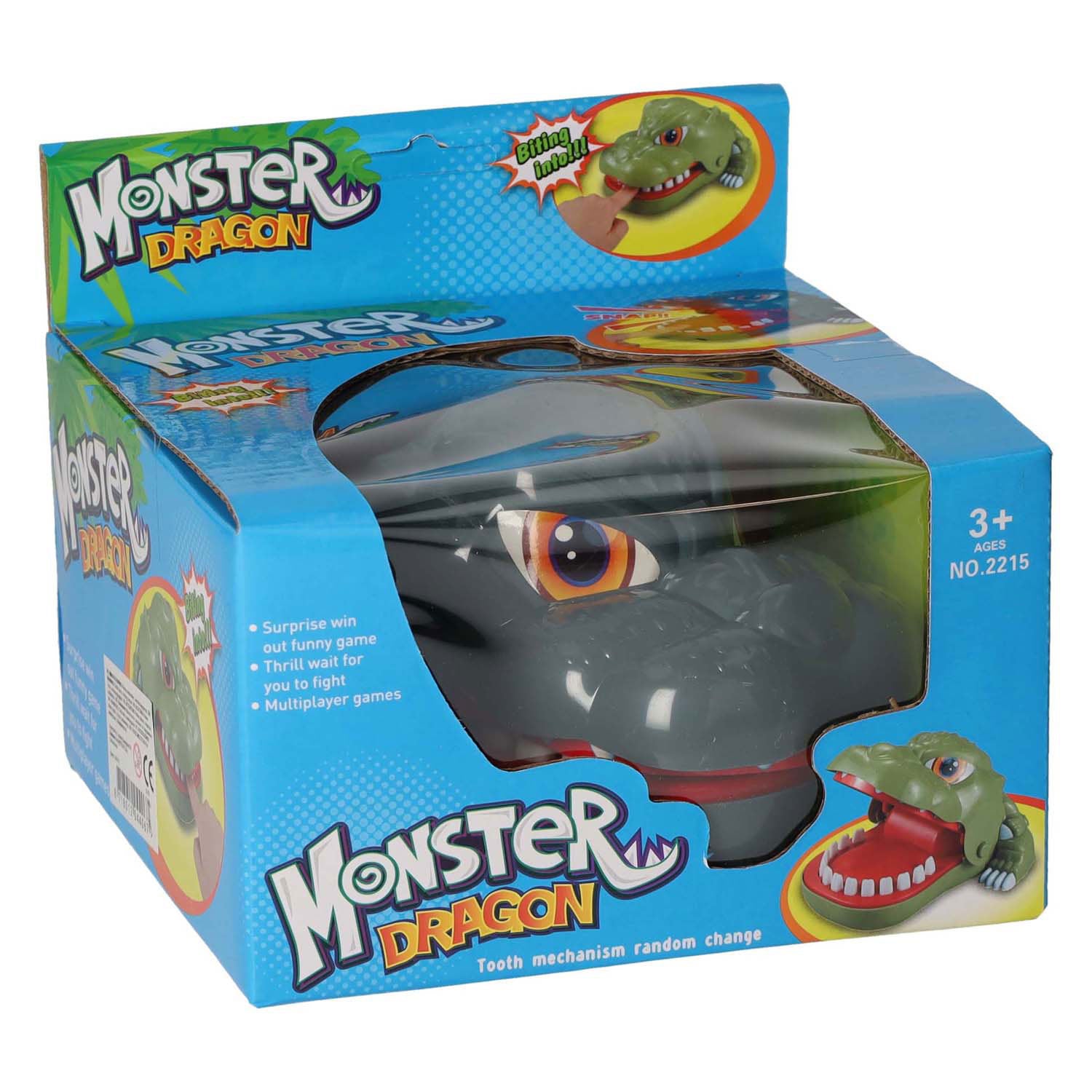 Jeu de morsure de dragon monstre