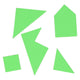 Puzzles Tangram, 4 pièces