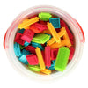 Bloko Bristle Blocks dans la boîte de stockage, 150dlg.