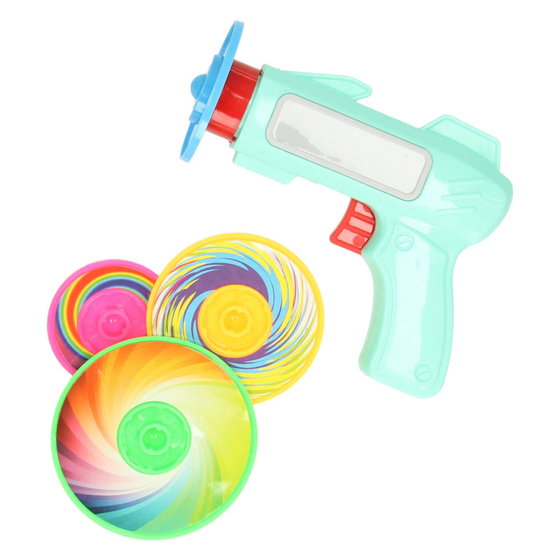 Pistolet de tir à toupies