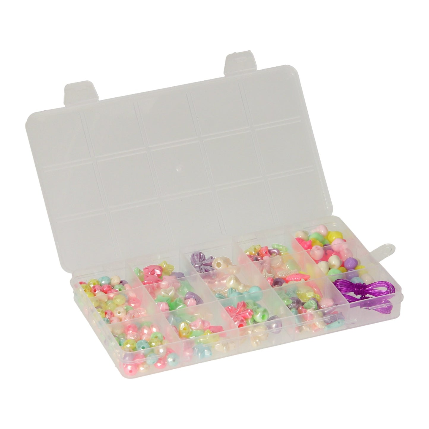 Ensemble de perles, 15 poches