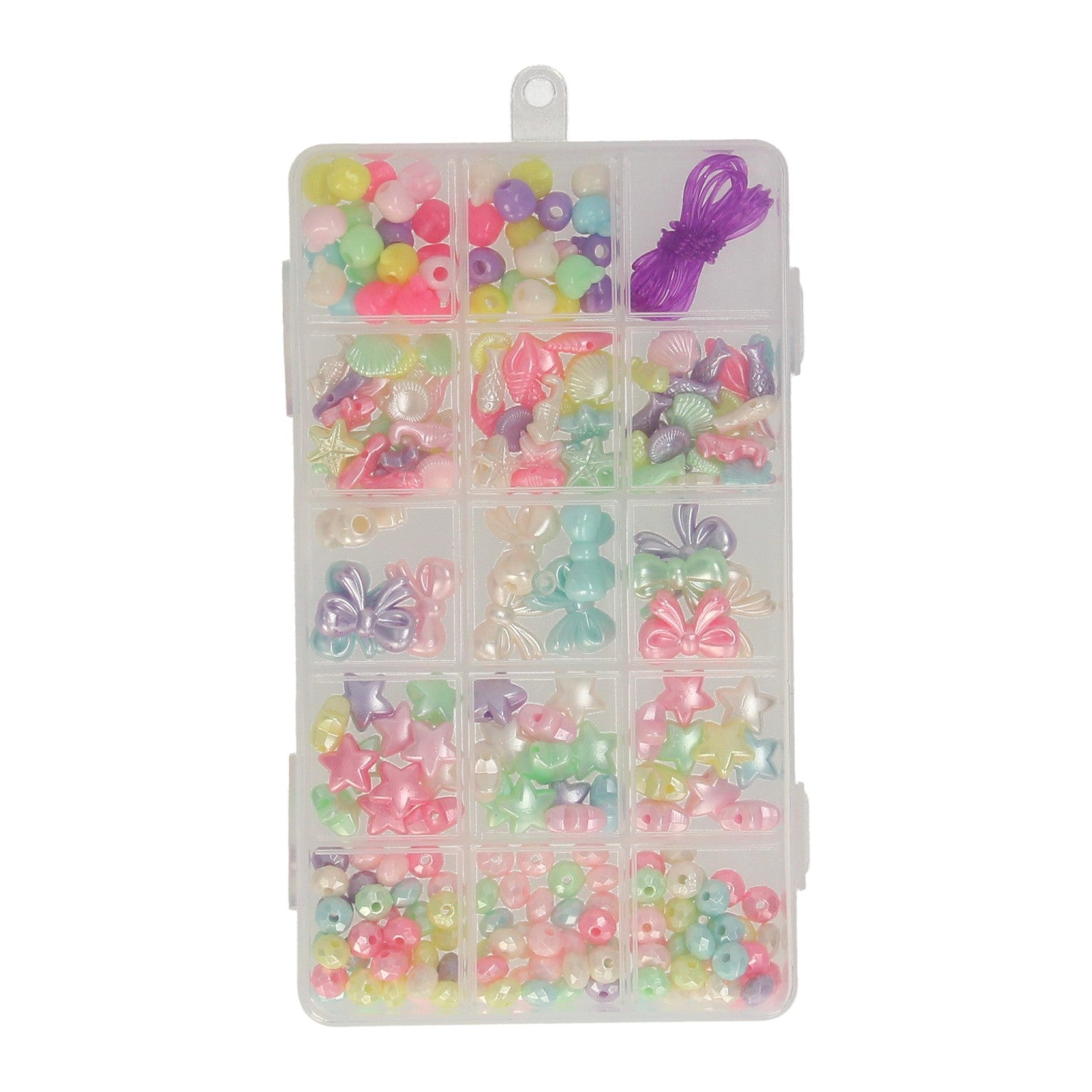 Ensemble de perles, 15 poches