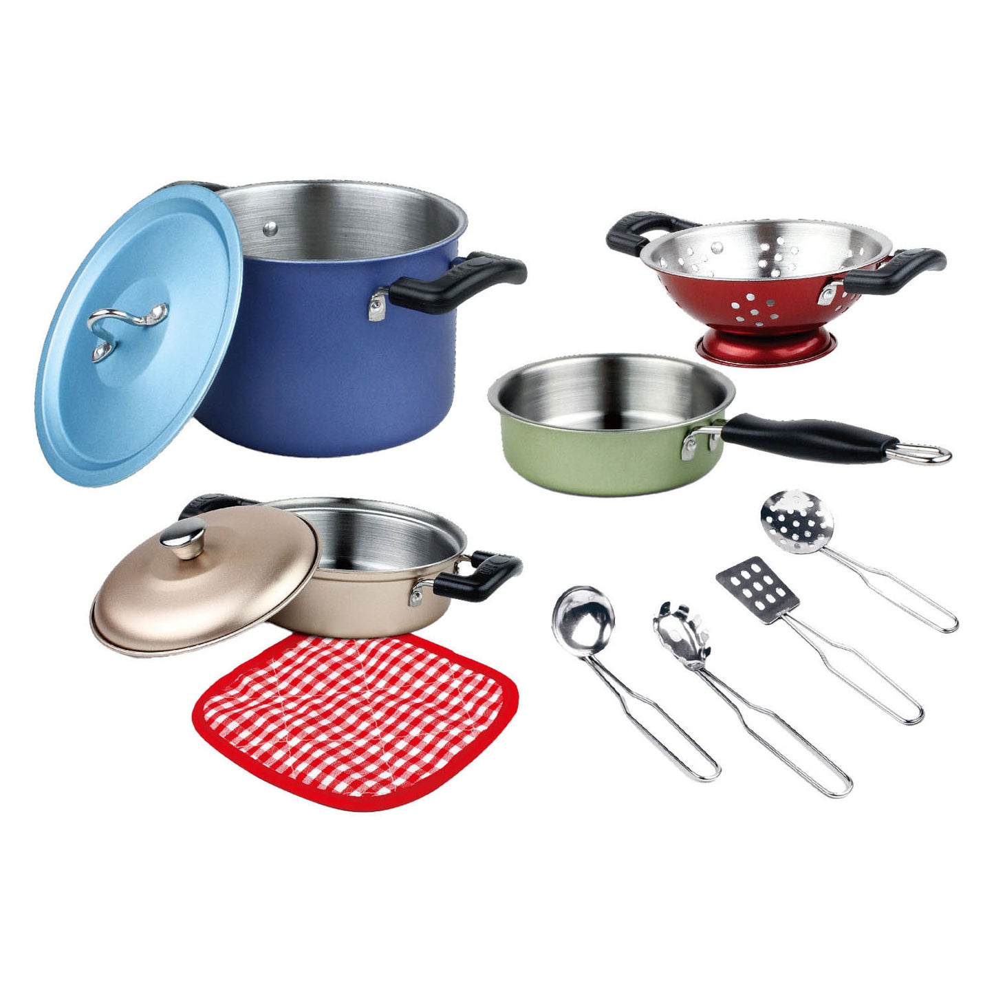 Ensemble de moule en acier inoxydable avec accessoires, 11dlg.