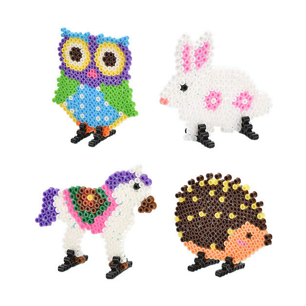 Set de perles thermocollantes animaux