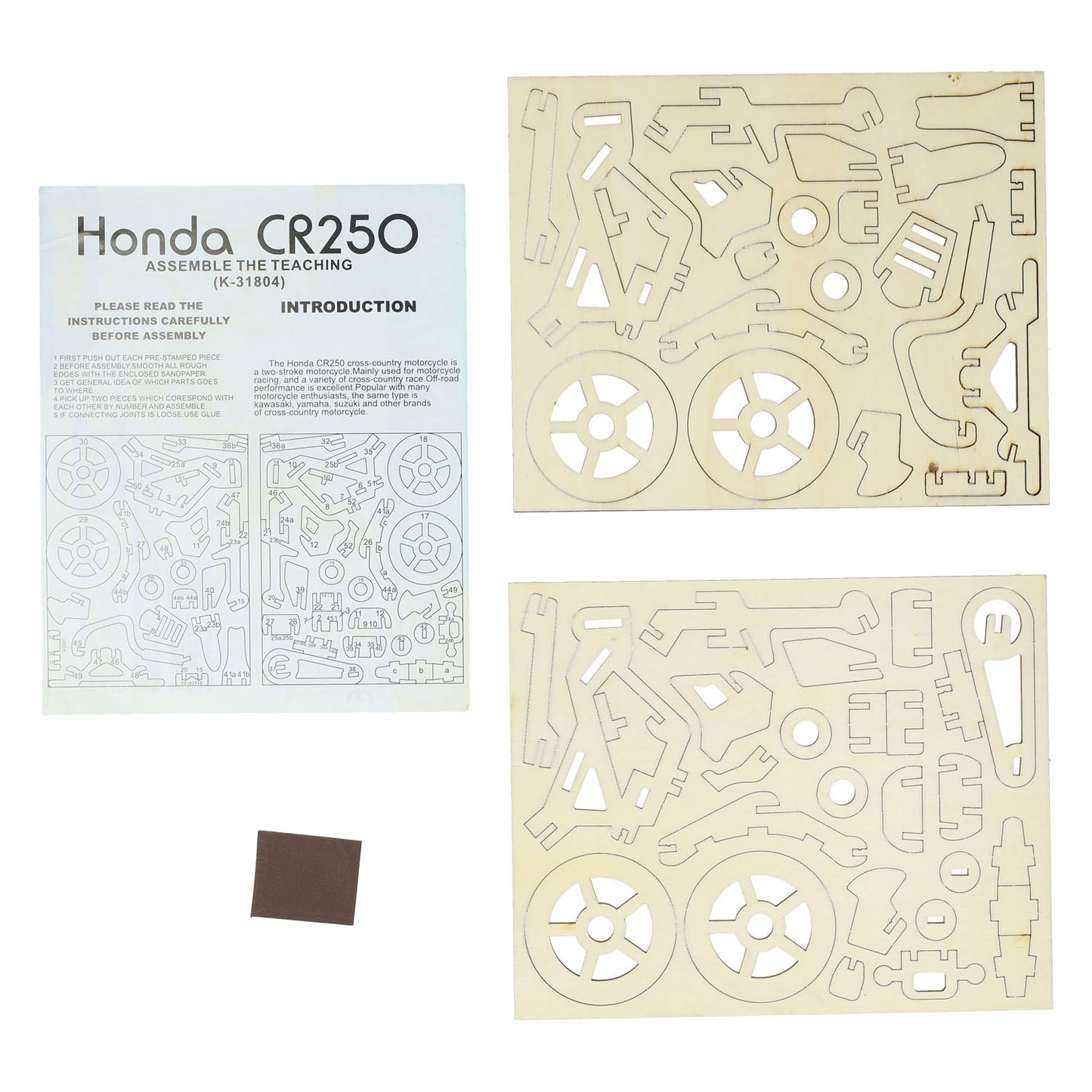 Kit moteur en bois