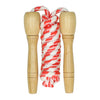 corde à sauter en bois rayé, 200 cm