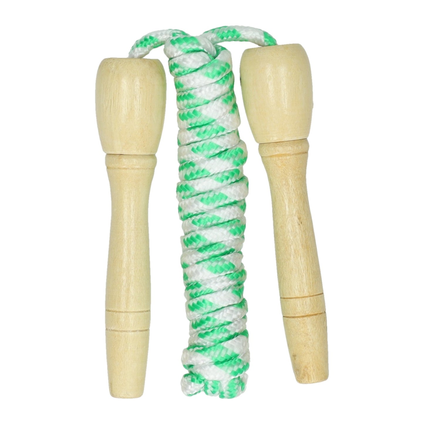 corde à sauter en bois rayé, 200 cm