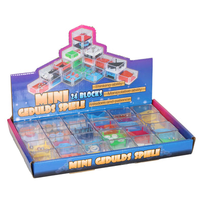 Mini cube Gedulspel, 24pcs.