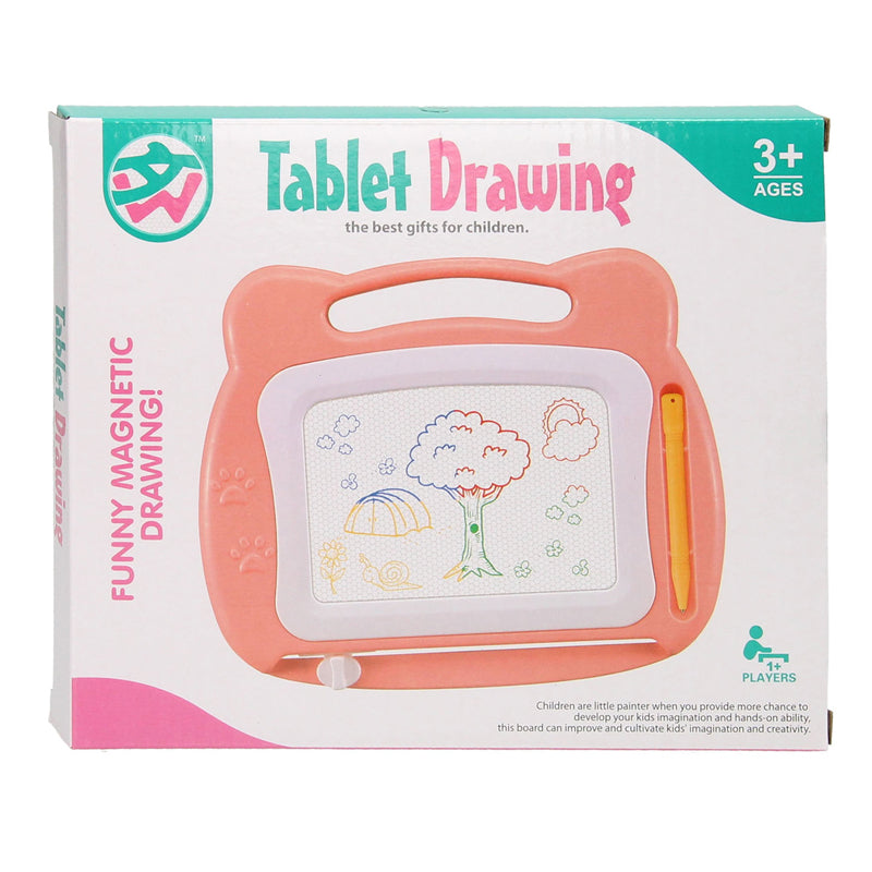 Planche à dessin magnétique rose pastel
