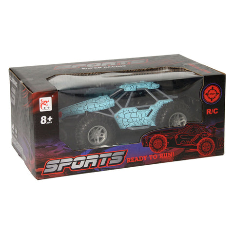 Rc - Rc RC Bestuurbare Auto met Rookfunctie Blauw