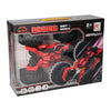Monster truck de course RC avec fonction fumée - rouge