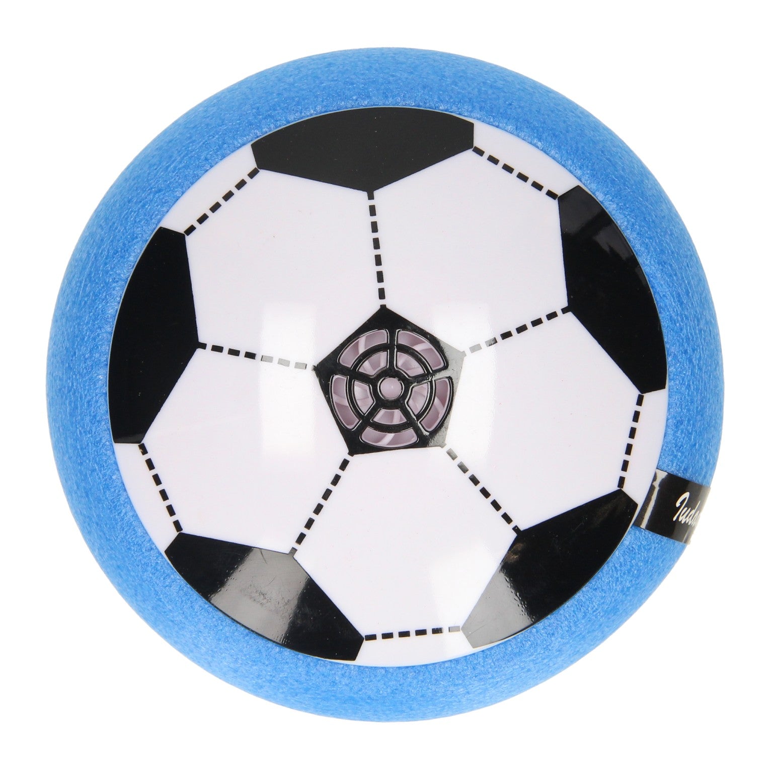 Football aérien avec de la lumière