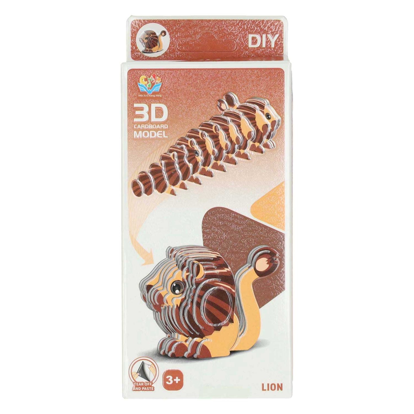 Puzzle 3D Lion, 26 pcs.