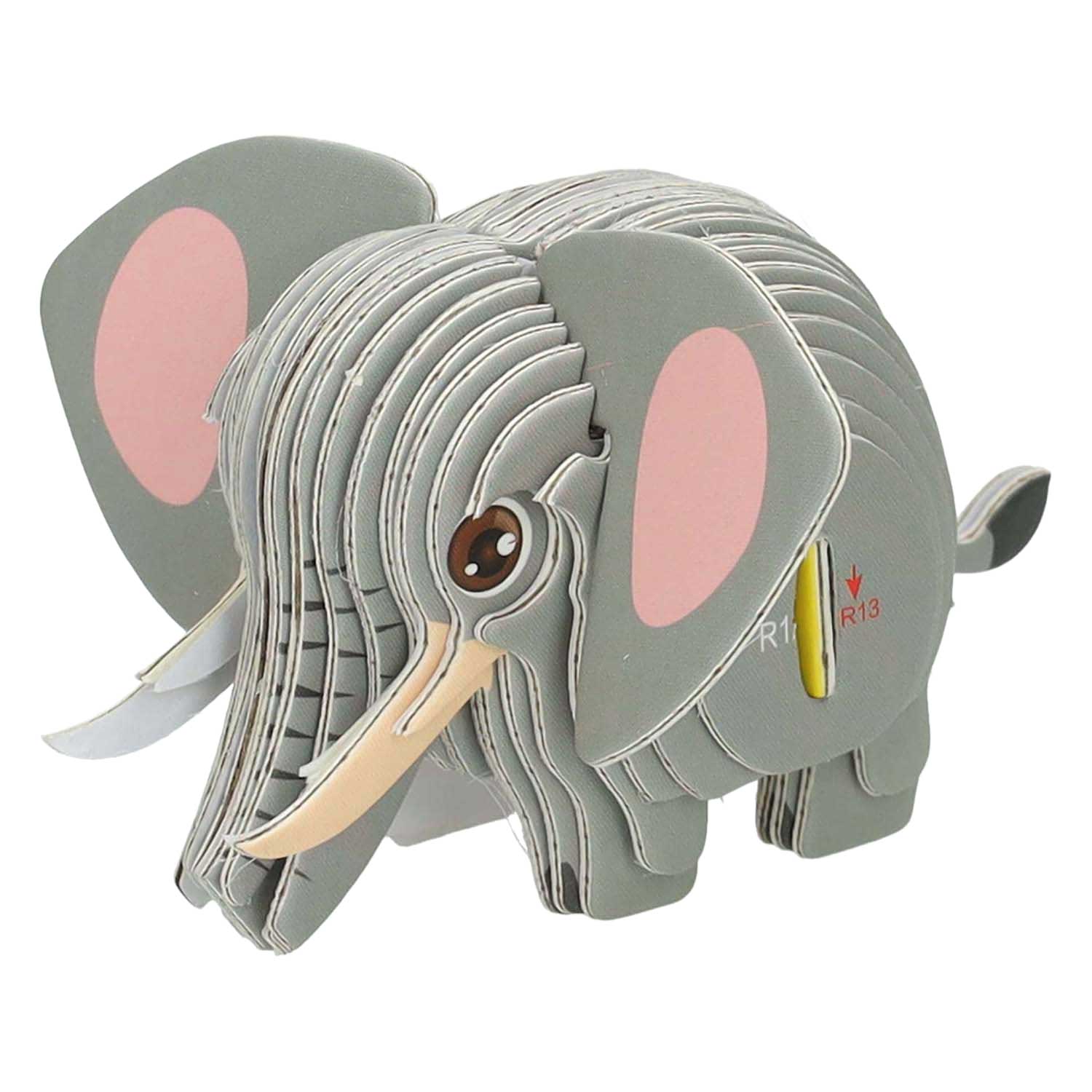Imp puzzle 3d éléphant, 36 pcs.