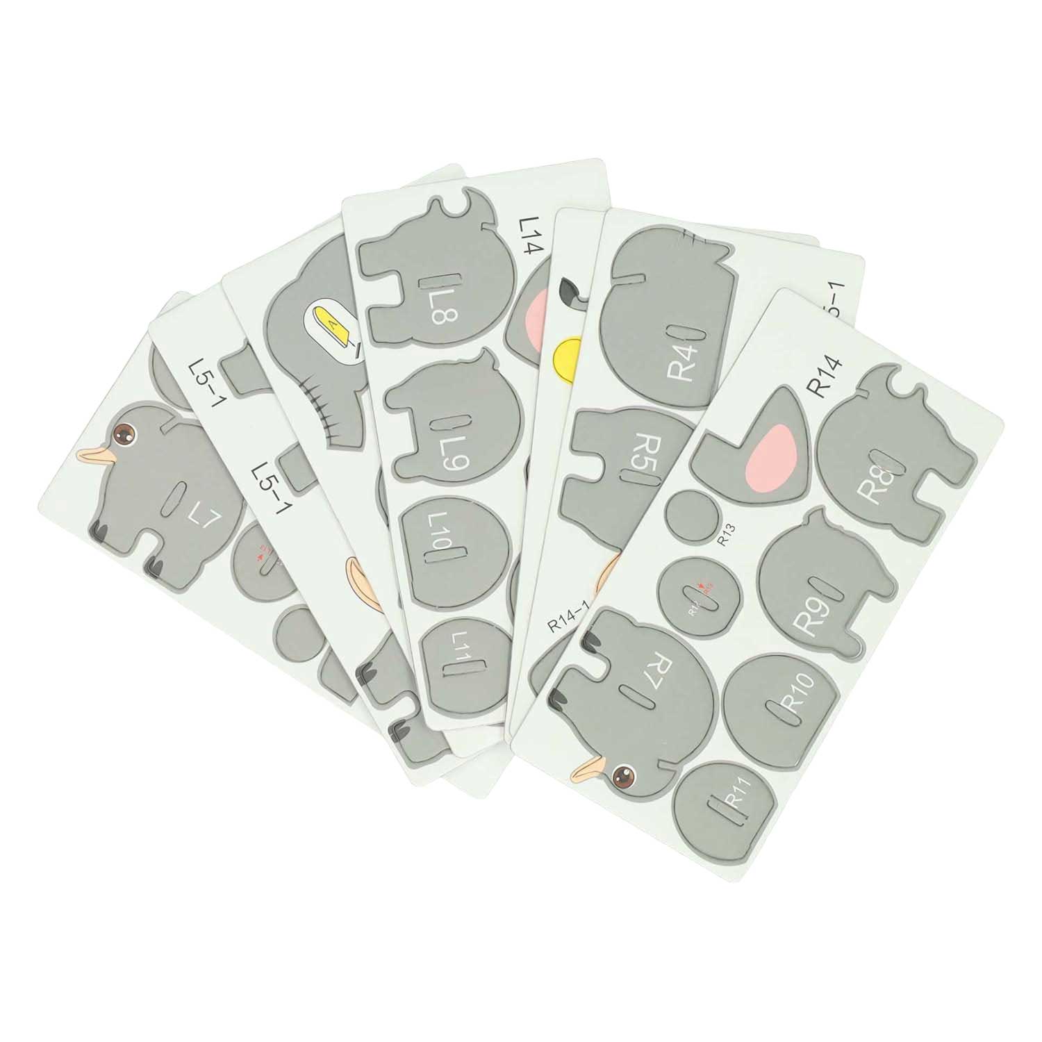 Imp puzzle 3d éléphant, 36 pcs.