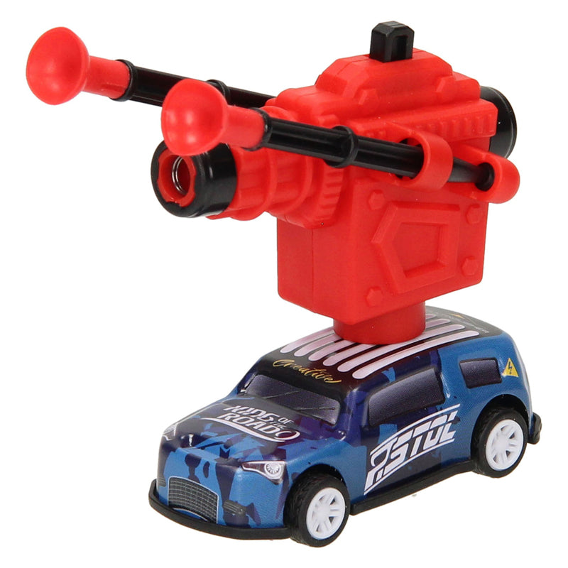 Voiture en métal avec une fonction de merde