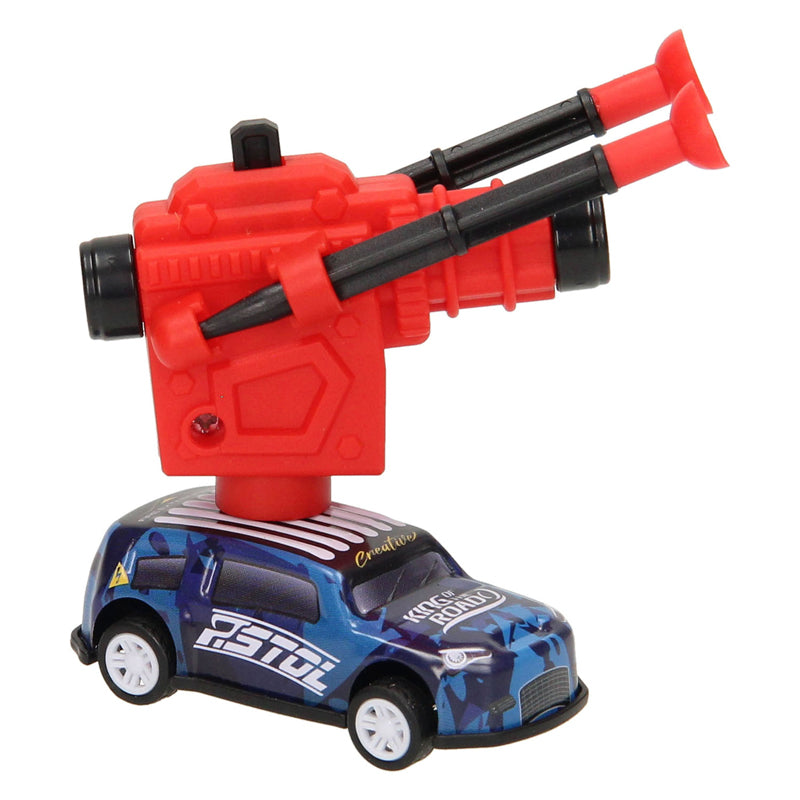 Voiture en métal avec une fonction de merde