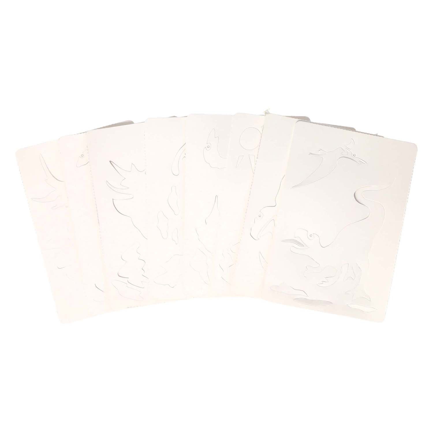 Coffret stylo souffleur avec pompe dinosaure