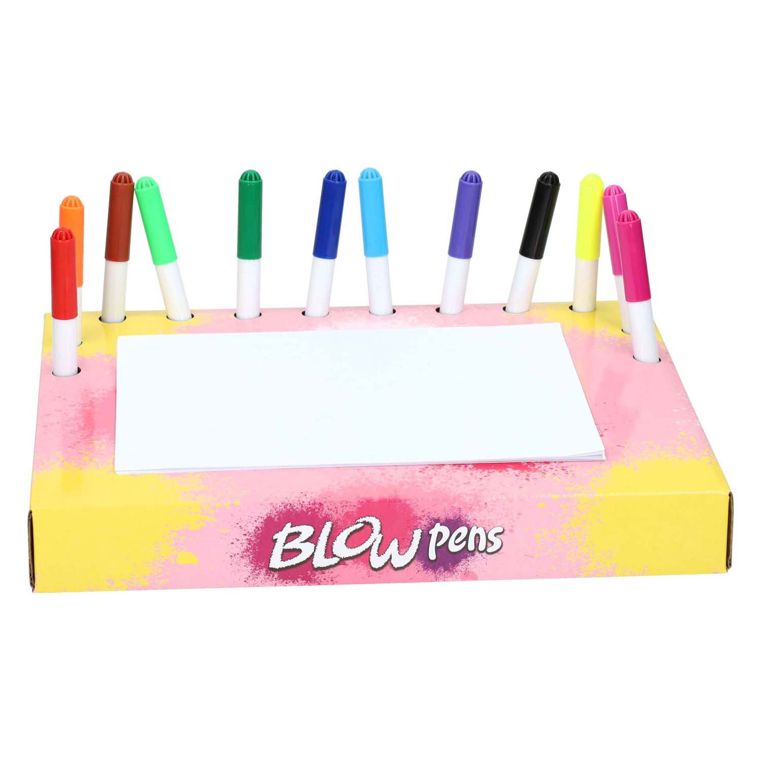 Coffret stylo souffleur avec pompe fantaisie