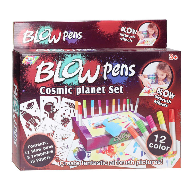 Set de stylos soufflants avec pompe spatiale
