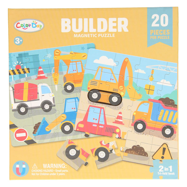 Construction d'un livre de puzzle magnétique