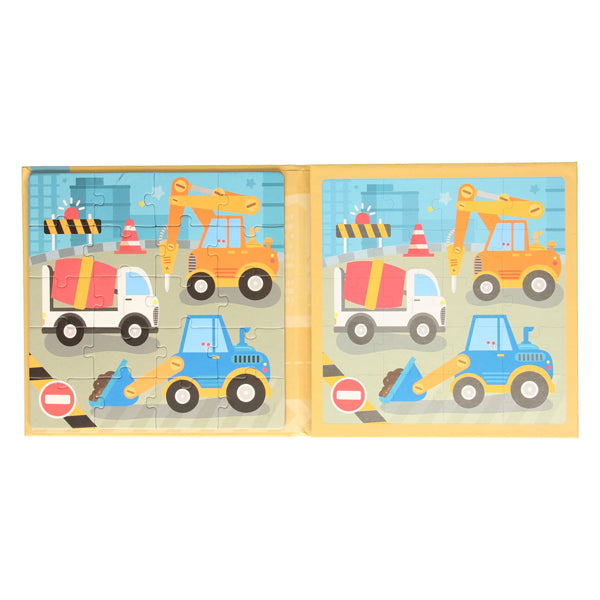 Construction d'un livre de puzzle magnétique
