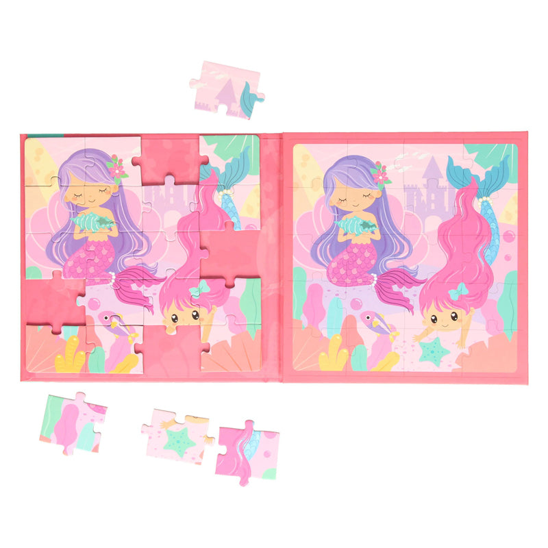 Livre de puzzle magnétique sirène