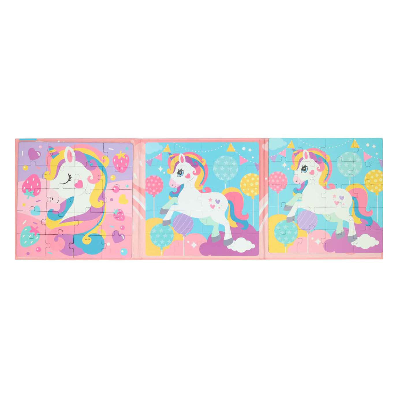 Livre de puzzles licorne magnétique