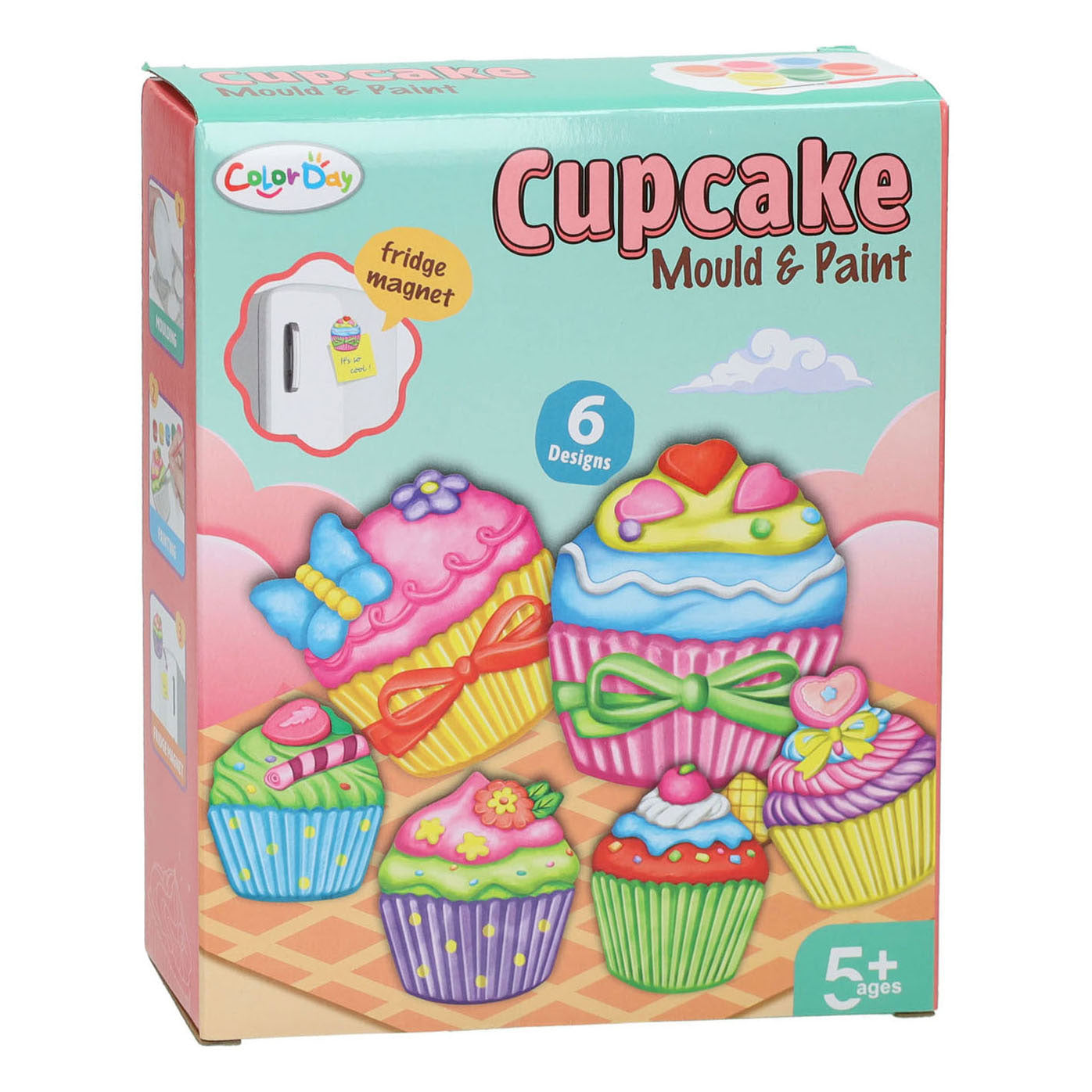 Verser des cupcakes peints