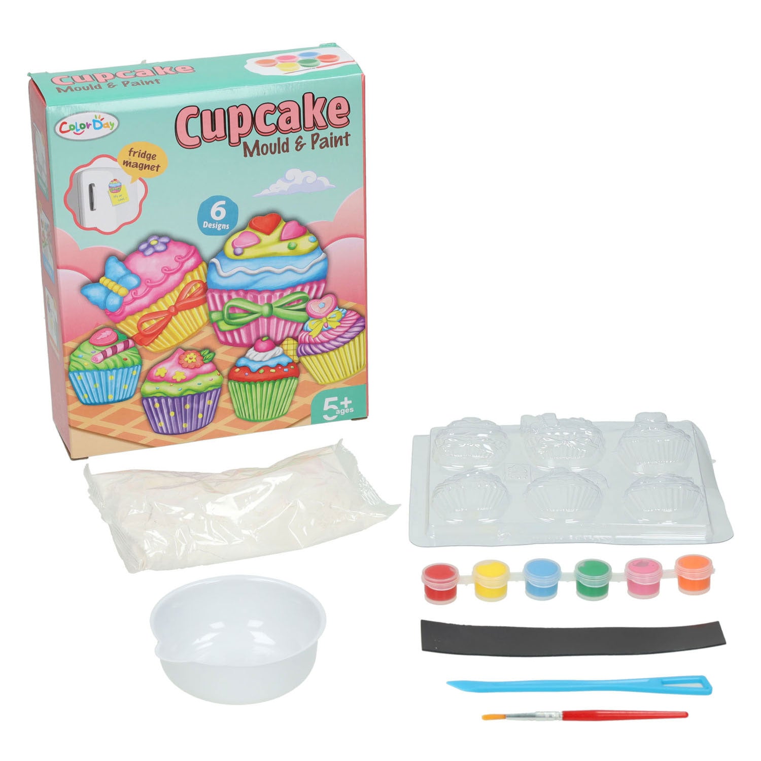 Verser des cupcakes peints