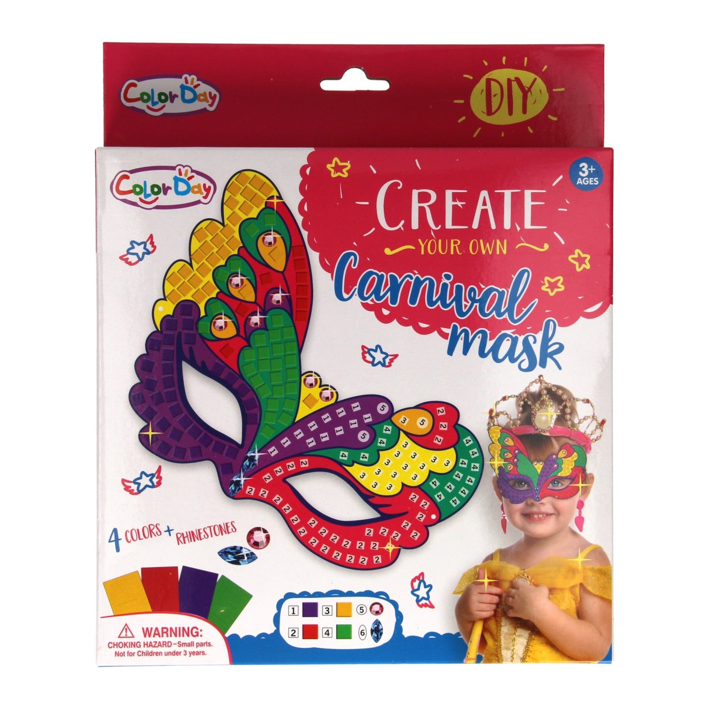 masque décorer la mosaïque