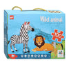 Puzzle de sol Animaux sauvages, 100e.