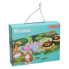 Puzzle de sol Animaux sauvages verts, 100e.