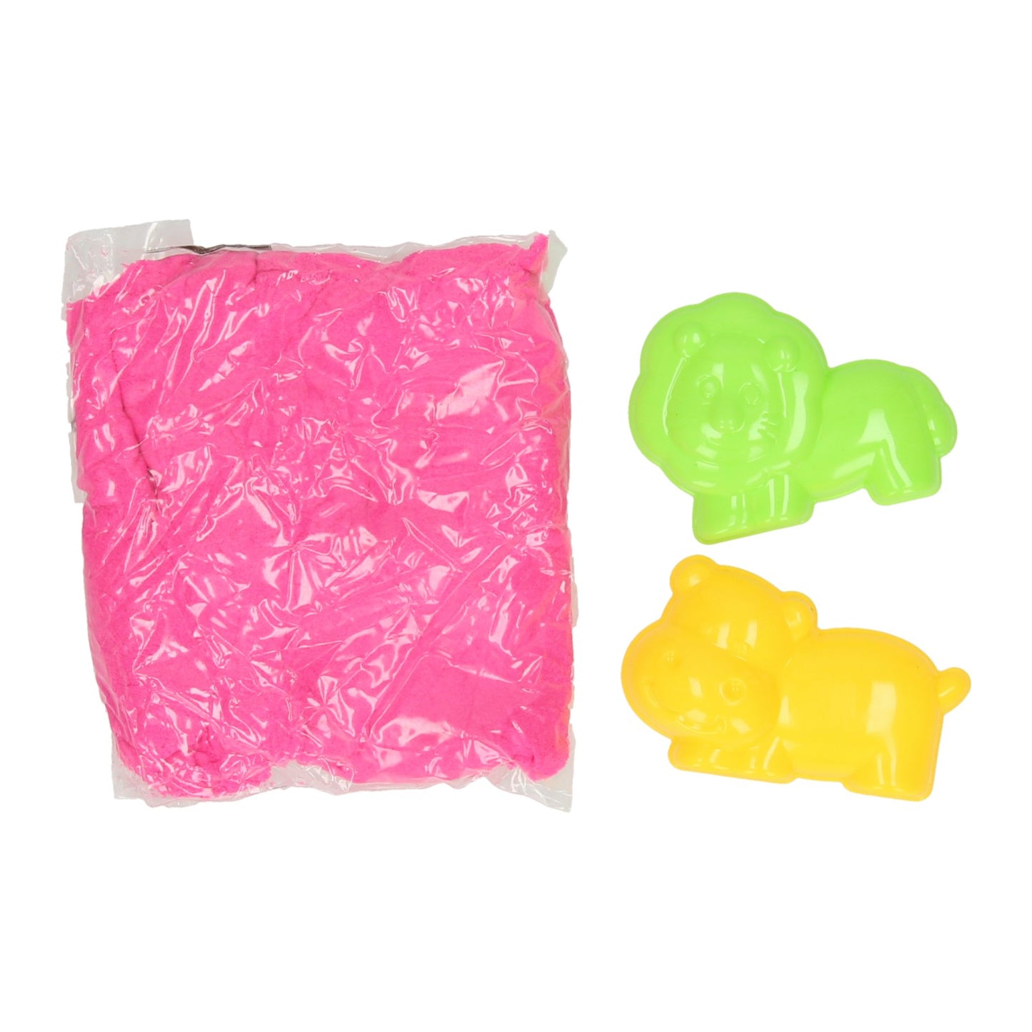 jouer au sable 150gr avec des formes d'animaux