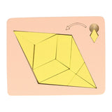 Puzzle de réflexion impossible en bois - afbeelding 4