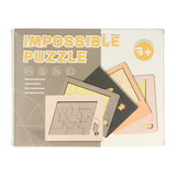 Puzzle de réflexion impossible en bois - afbeelding 5