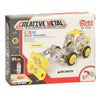 Bulldozer de construction en kit de construction métallique