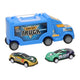 Camion avec 2 voitures